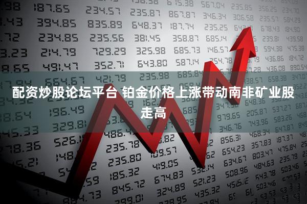 配资炒股论坛平台 铂金价格上涨带动南非矿业股走高