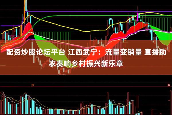 配资炒股论坛平台 江西武宁：流量变销量 直播助农奏响乡村振兴新乐章